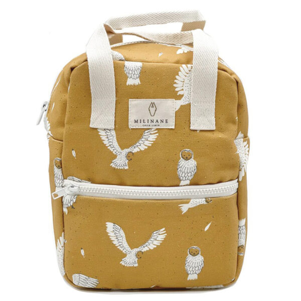 Kids Backpack Owl Ambre Noe - Milinane